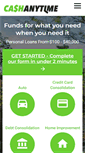 Mobile Screenshot of cash-anytime.com
